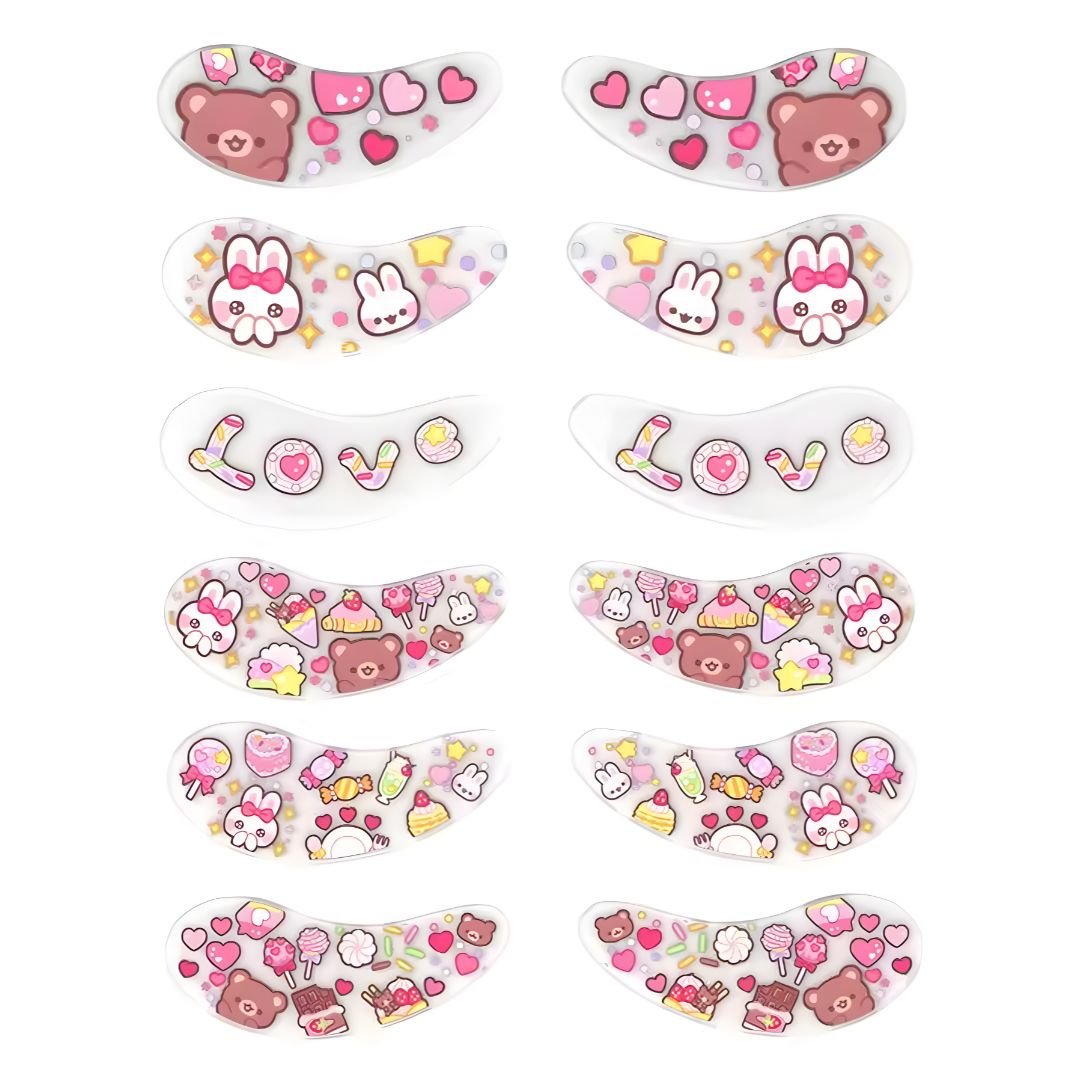 Parches de silicona Reutilizable Instagrameable